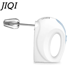 Batedeira portátil JIQI - 5 velocidades, batedor elétrico para misturas suaves